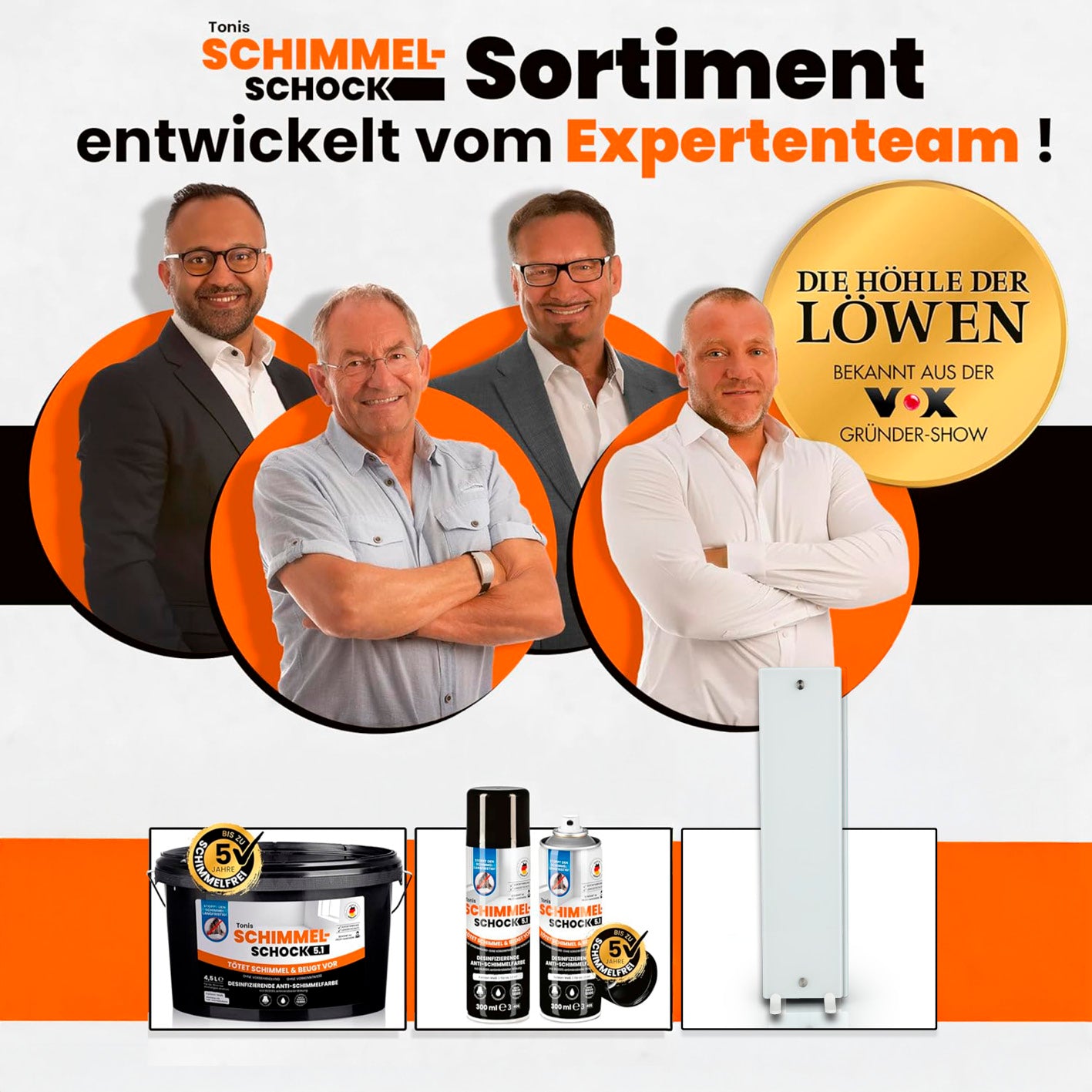 2er Set Glaspanel Anti-Schimmel-Heizung inkl. Verbindungskabel