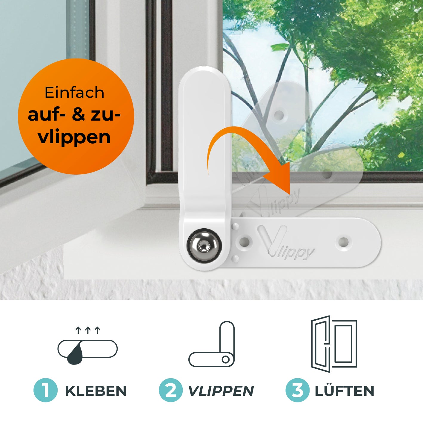 2 Tür- & Fensterstopper (1x 2er Set)