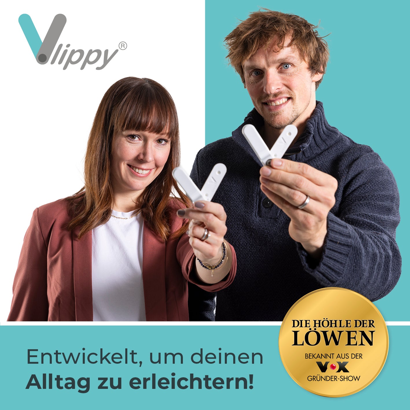 2 Tür- & Fensterstopper (1x 2er Set)