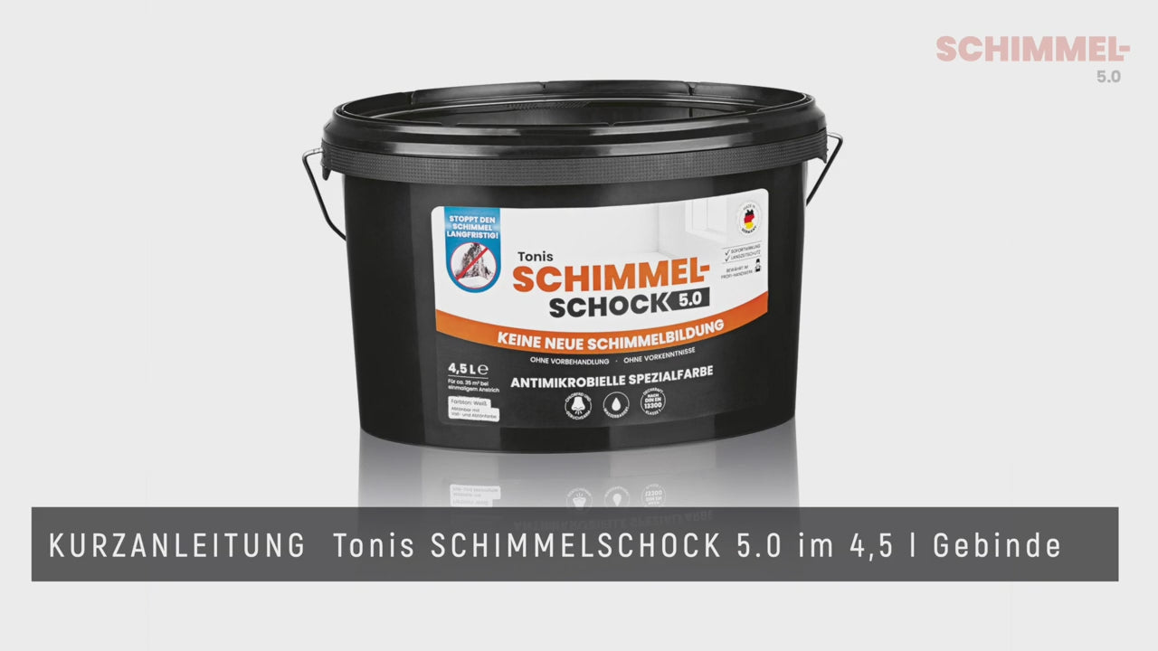 Tonis Schimmelschock 5.0 Videoanleitung.