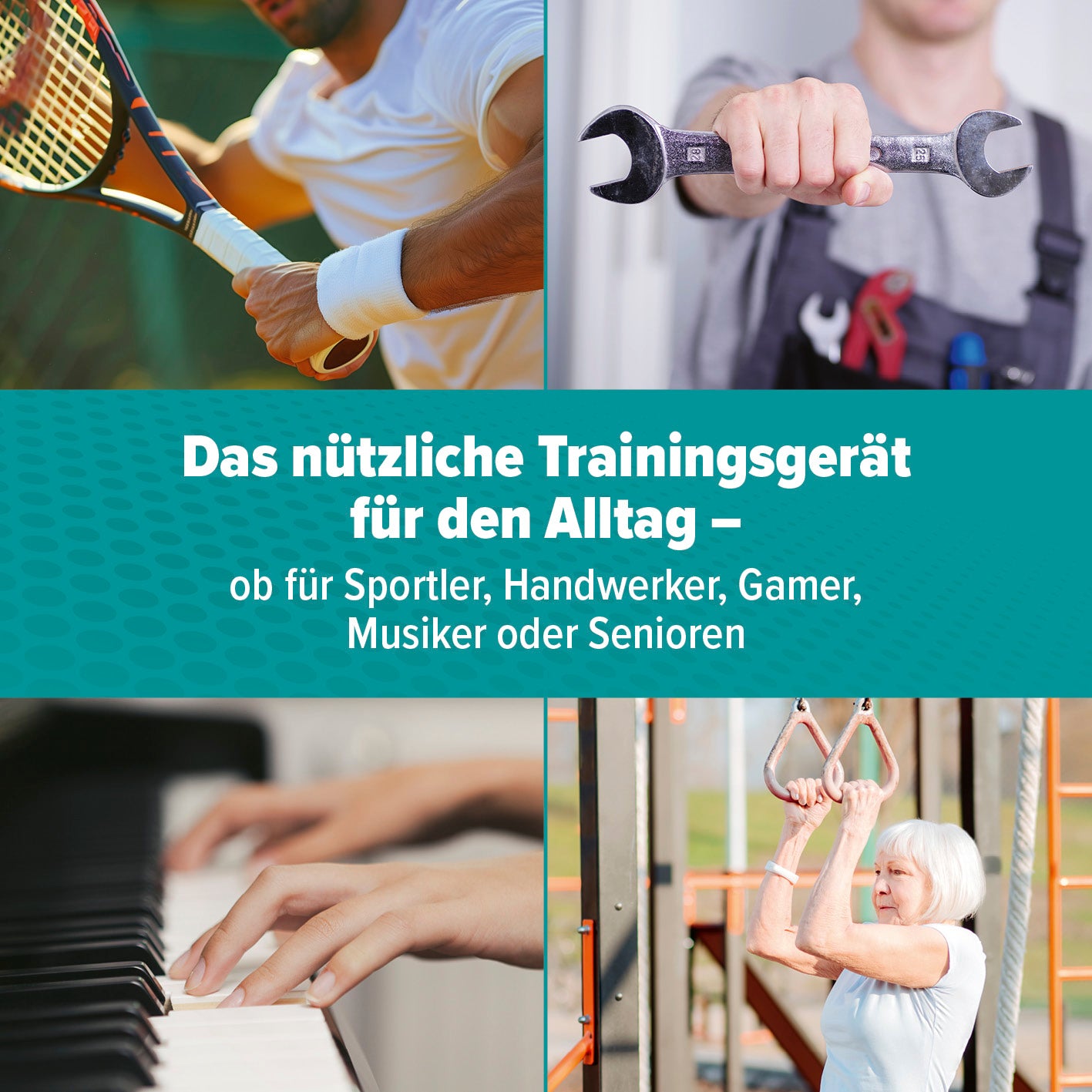 Handgelenk- und Unterarmtrainer