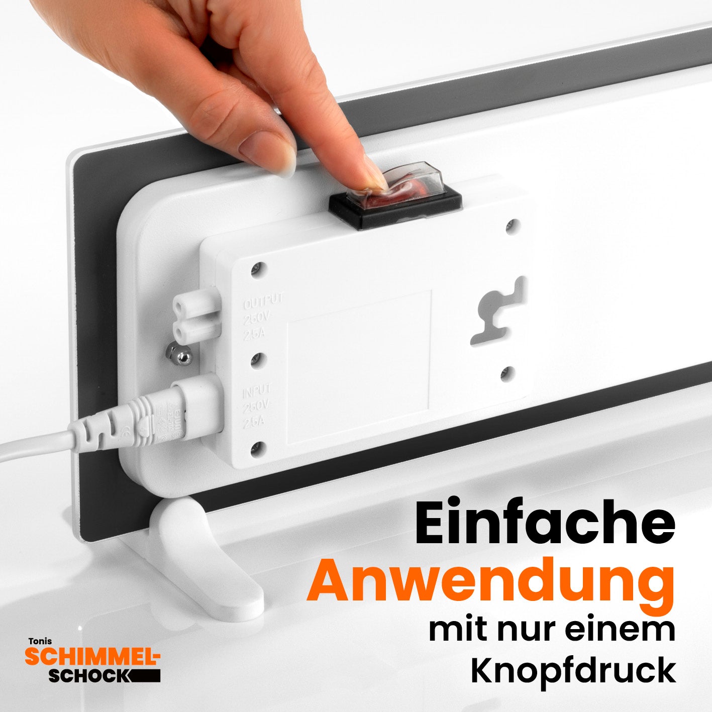 Glaspanel Anti-Schimmel-Heizung